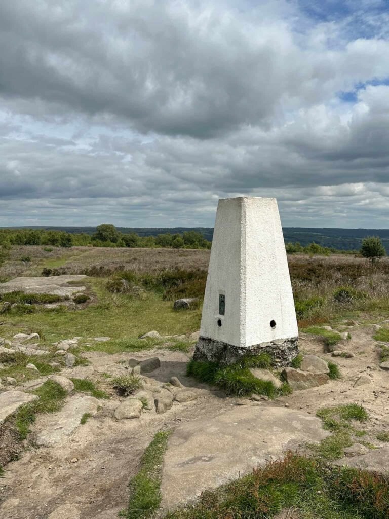 Stanton Moor trig point