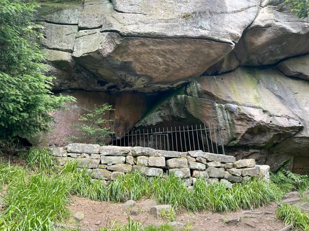 Hermit's Cave at Cratcliffe Rocks