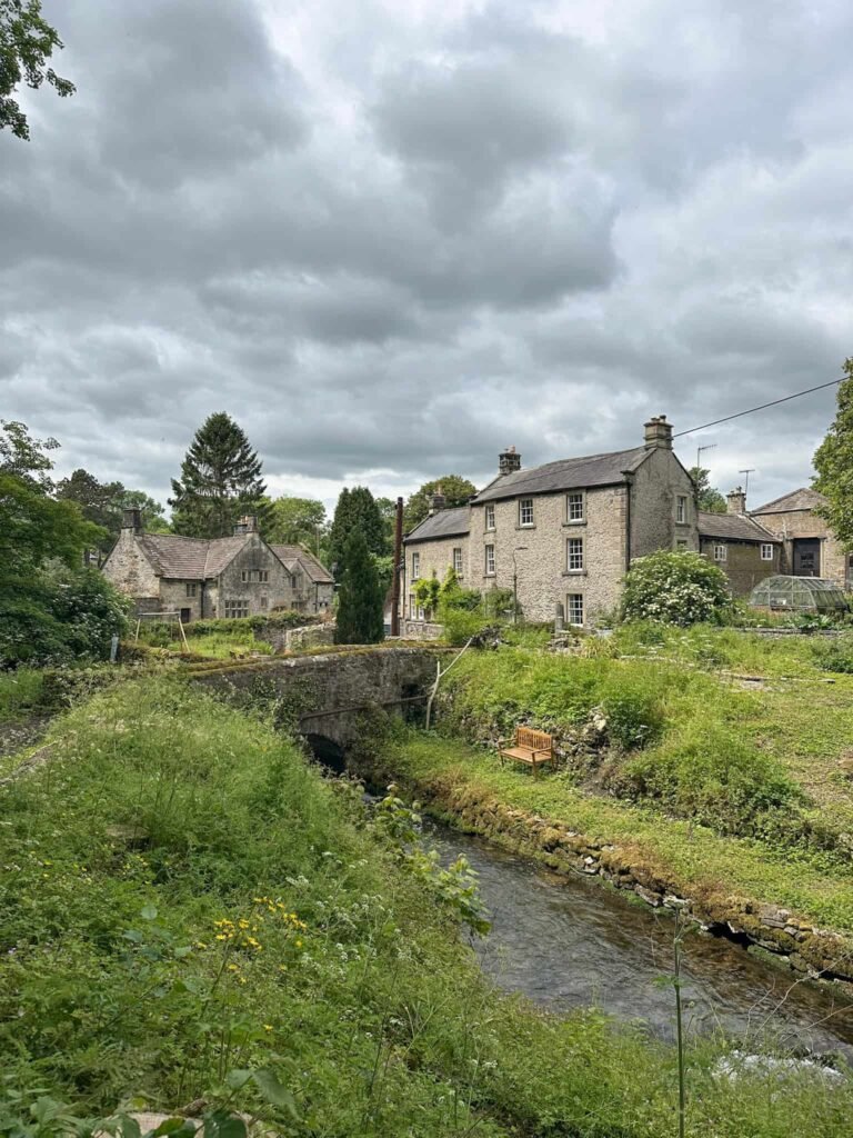 Beautiful old cottages in Alport