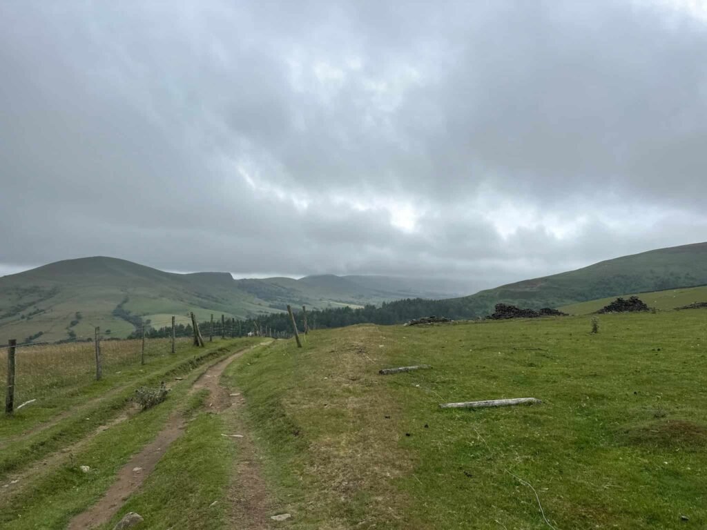 A view of Lose Hill, Back Tor and Mam Tor