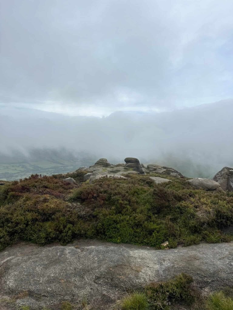 Rocky outcrops at Ringing Roger, Kinder Scout