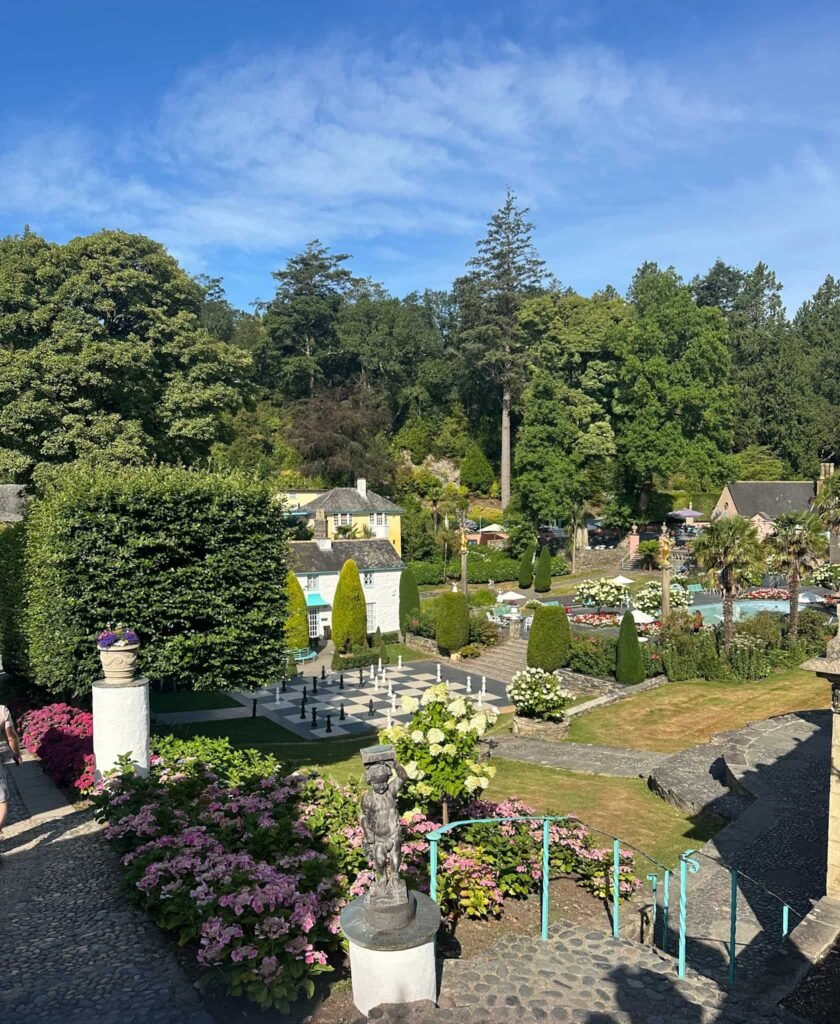 Colourful buildings in Portmeirion