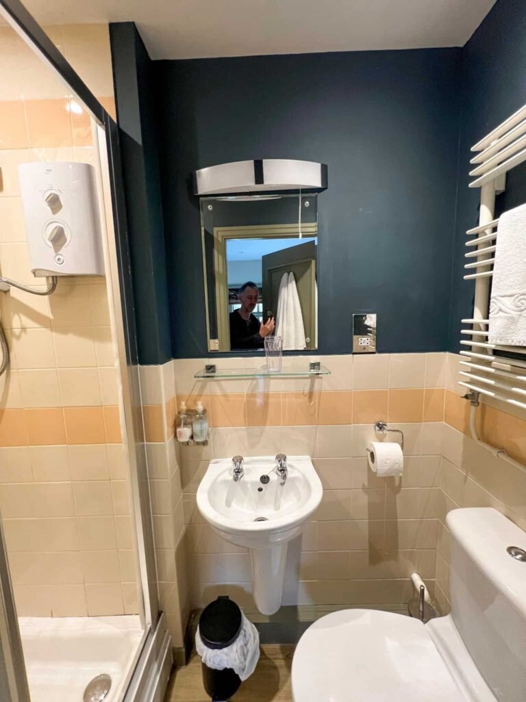 Bathroom at the Sally Bedrooms, Threlkeld