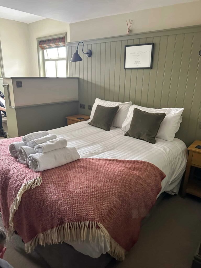 Bedroom at the Sally Bedrooms, Threlkeld