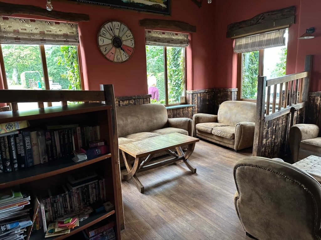 A communal lounge