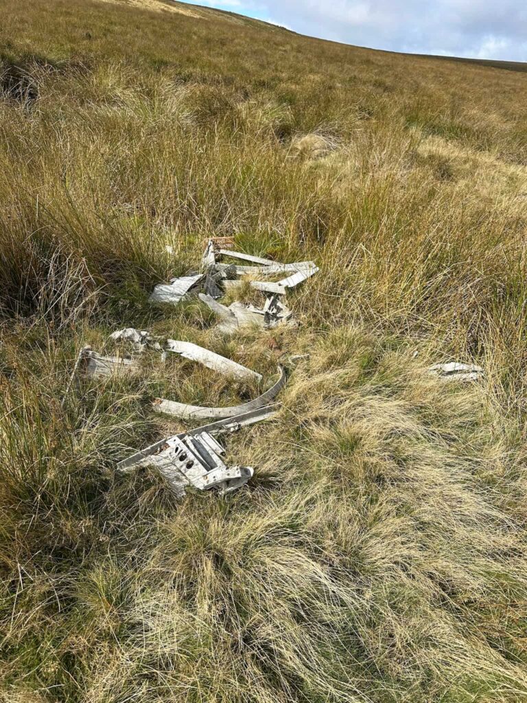 Boulton-Paul Defiant N1766 wreckage