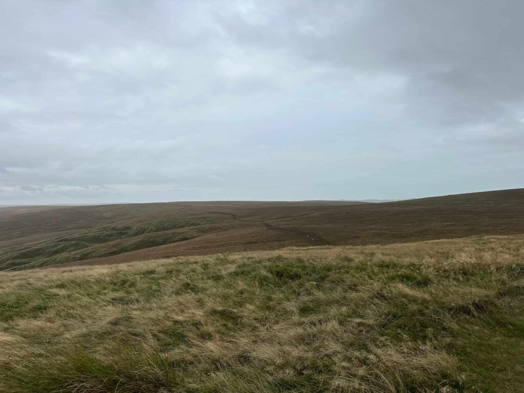 Moorland views from March Hill