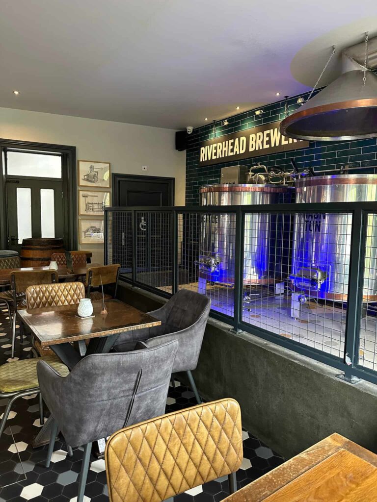 Interior of the Riverhead Brewery Tap, Marsden