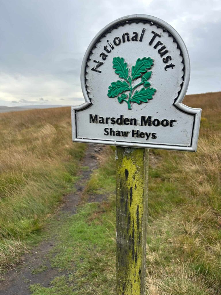 A sign for Shaw Heys