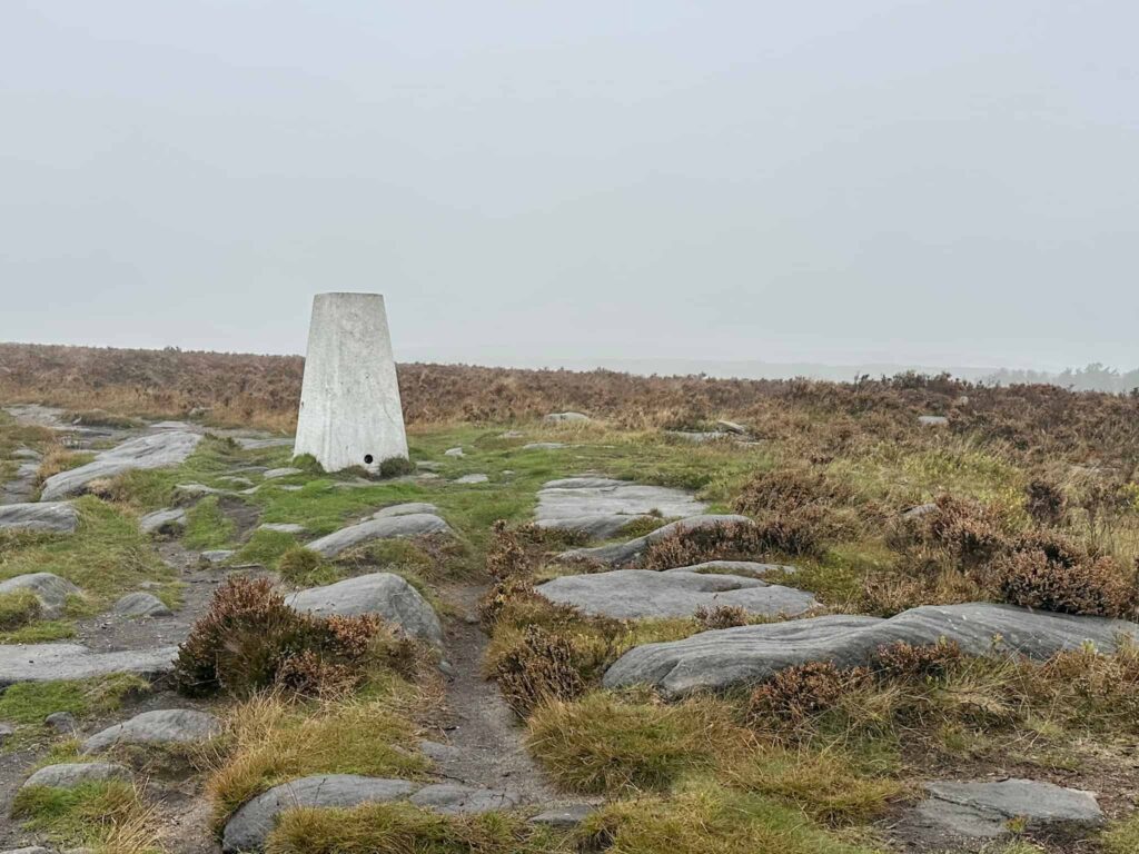 Ox Stones trig point