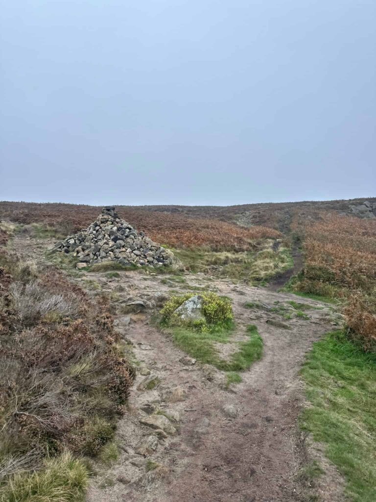 A cairn on the moors