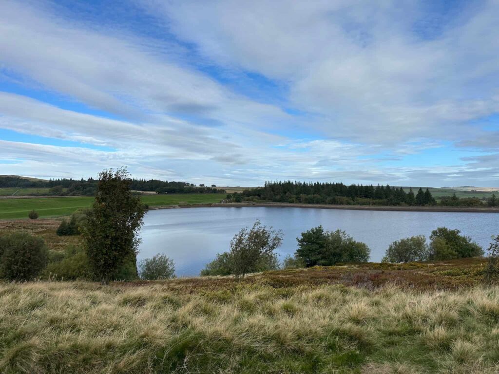 A view over one of the Redmires Reservoirs