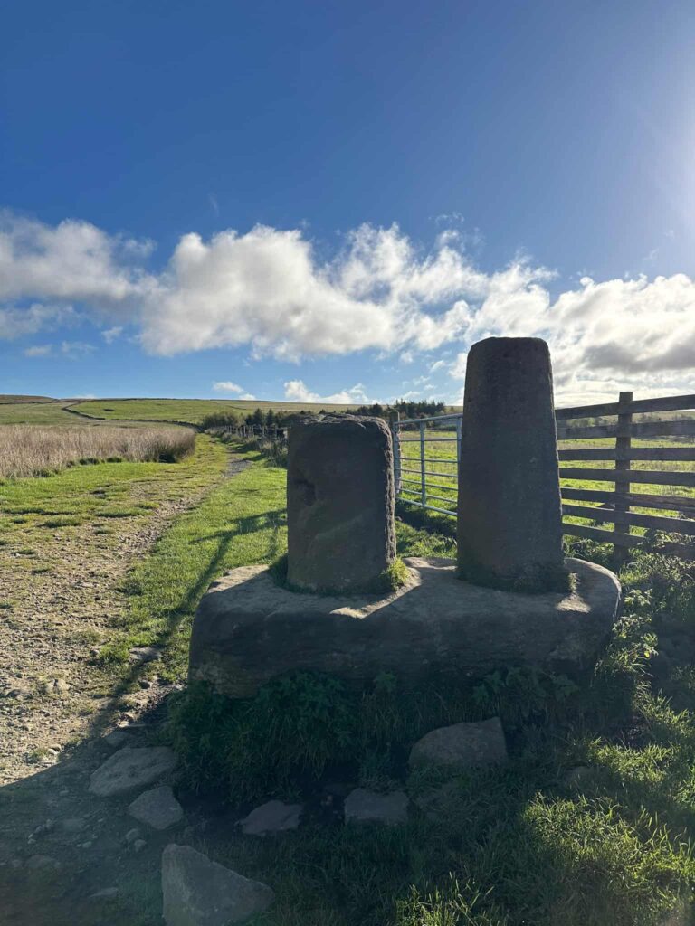 Robin Hood's Picking Rods - two Anglo Saxon stone crosses