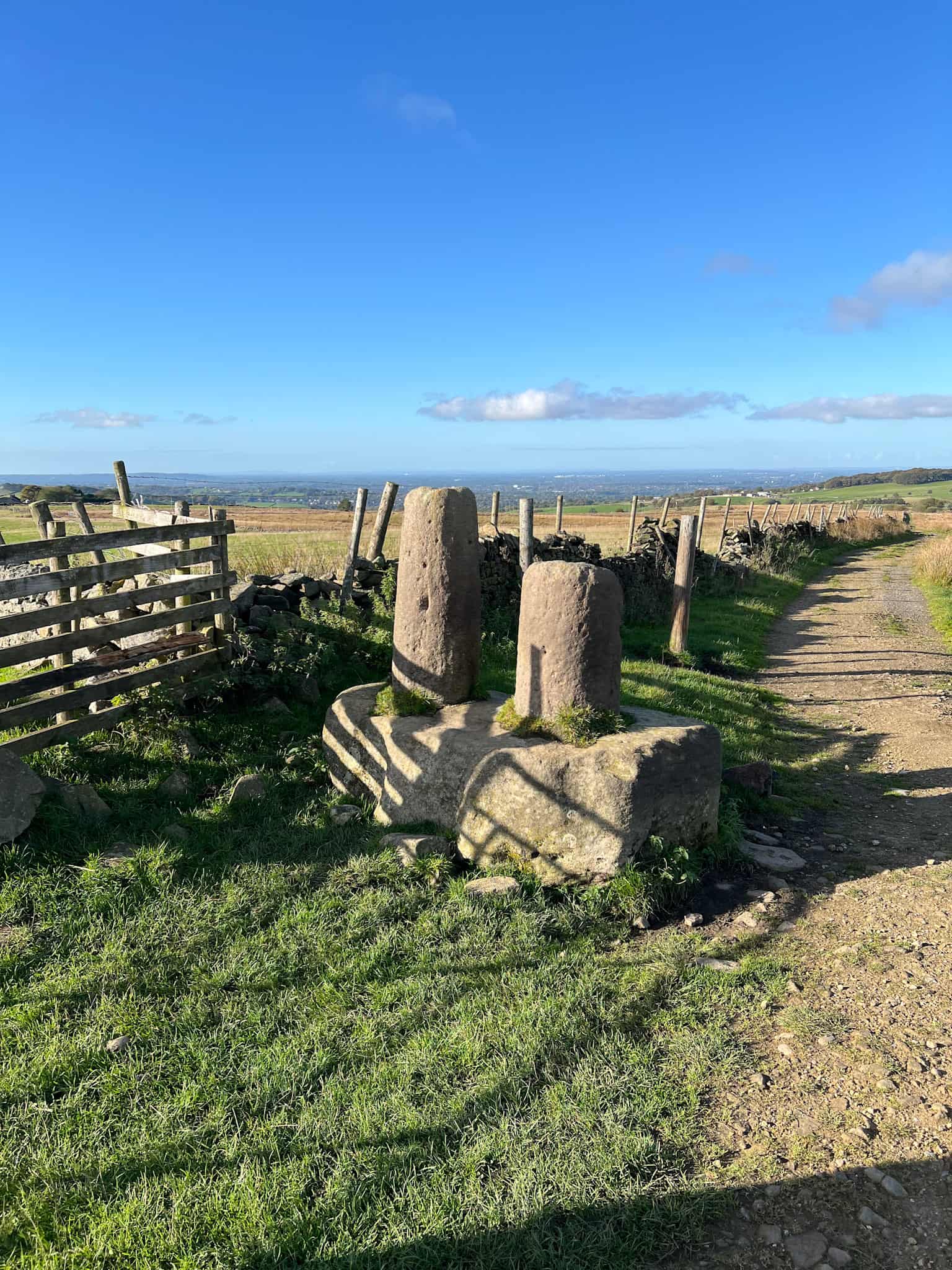 Robin Hood's Picking Rods - two Anglo Saxon stone crosses